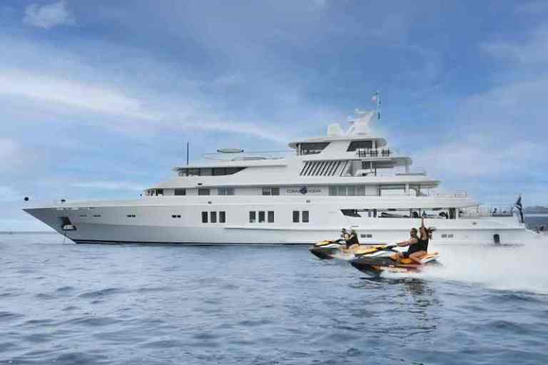 Charter Yachts with a Jetski