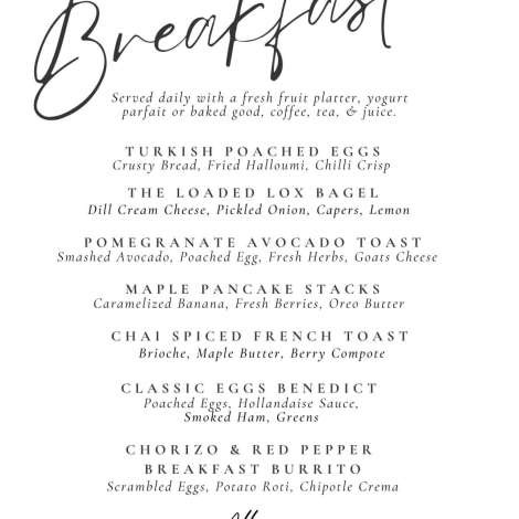 Food onboard ALLEGRA # 1