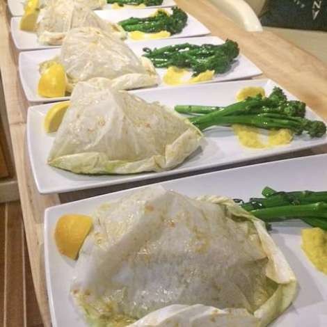 Food onboard AMAYA # 3