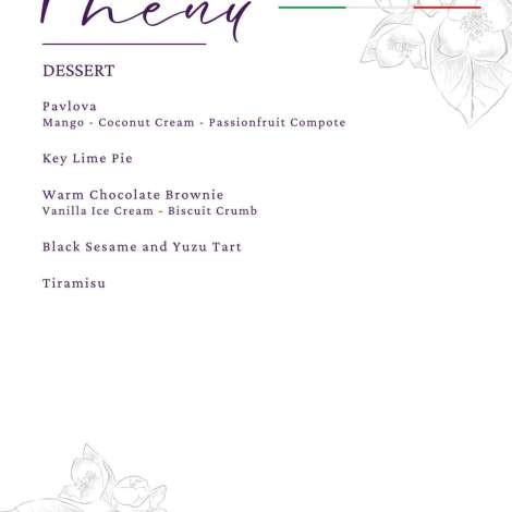 Food onboard ANDIAMO 5.4 # 5