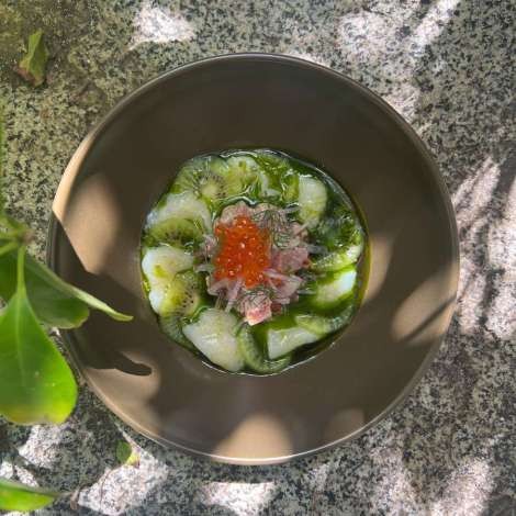 Food onboard BACCHUS # 6