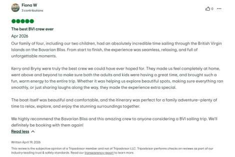 Review img # 1 of the yacht Bavarian Bliss