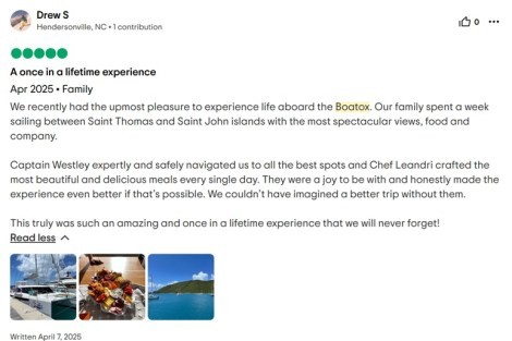 Review img # 30 of the yacht Boatox