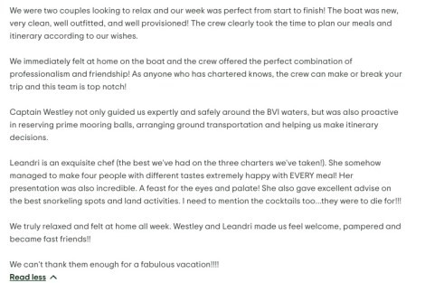 Review img # 6 of the yacht Boatox