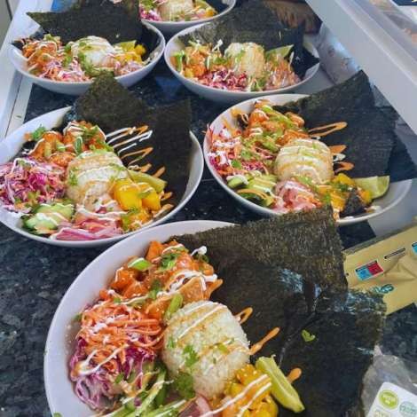 Food onboard CHILLIN’ HUT # 3