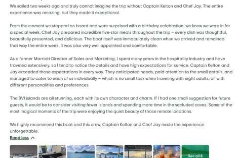 Review img # 2 of the yacht Cleopatra