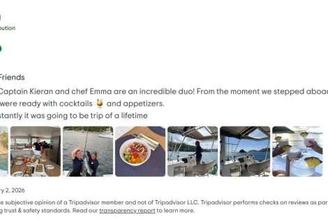 Review img # 2 of the yacht Destiny Unbound