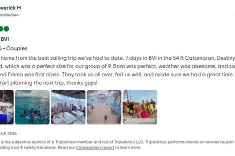 Review img # 4 of the yacht Destiny Unbound