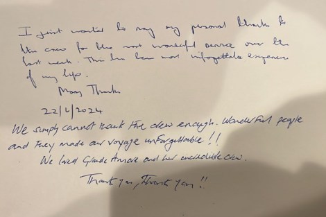 Review img # 42 of the yacht GRANDE AMORE