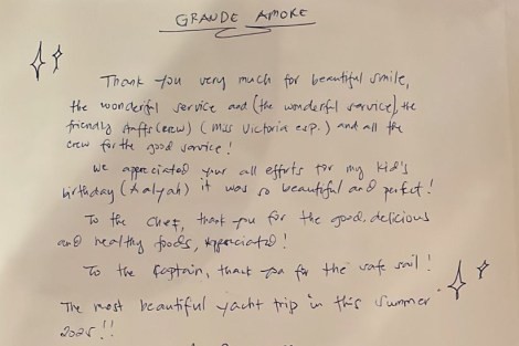 Review img # 56 of the yacht GRANDE AMORE