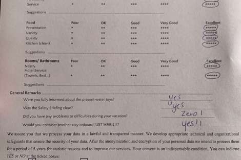 Review img # 8 of the yacht Just Marie 2