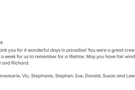 Review img # 24 of the yacht Moon Shadow