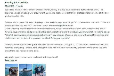 Review img # 2 of the yacht Moon Shadow