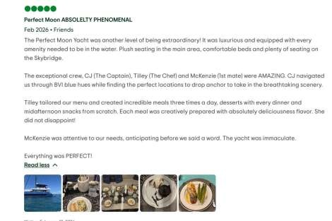 Review img # 1 of the yacht Perfect Moon