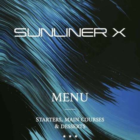 Food onboard Sunliner X # 1