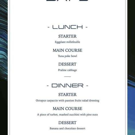 Food onboard Sunliner X # 6